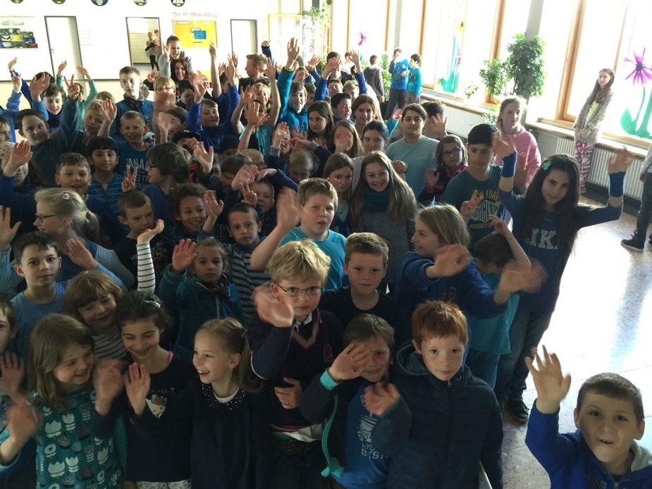 Mottotag blau an der Kastelbergschule Waldkirch